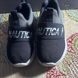 Nautica Kids' Navy and Gray Sneakers